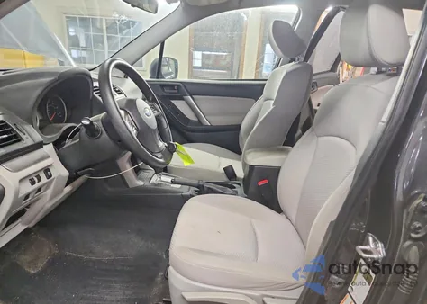 2015 Subaru Forester 2.5I z USA, uszkodzony, nr VIN JF2SJAACXFH819727